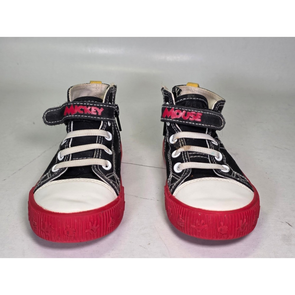 Disney Mickey Mouse Pluto Toddler High Top Sneakers Black Red Size 9 BTMC24AC005 - Picture 10 of 12